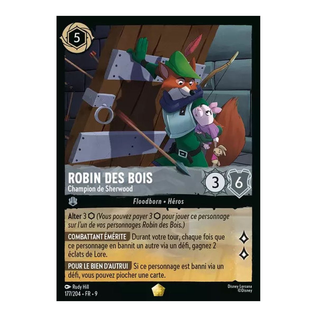 Robin Hood, Champion von Sherwood – 177/204 – FAB – Fabelhaft – Legendär – Französisch