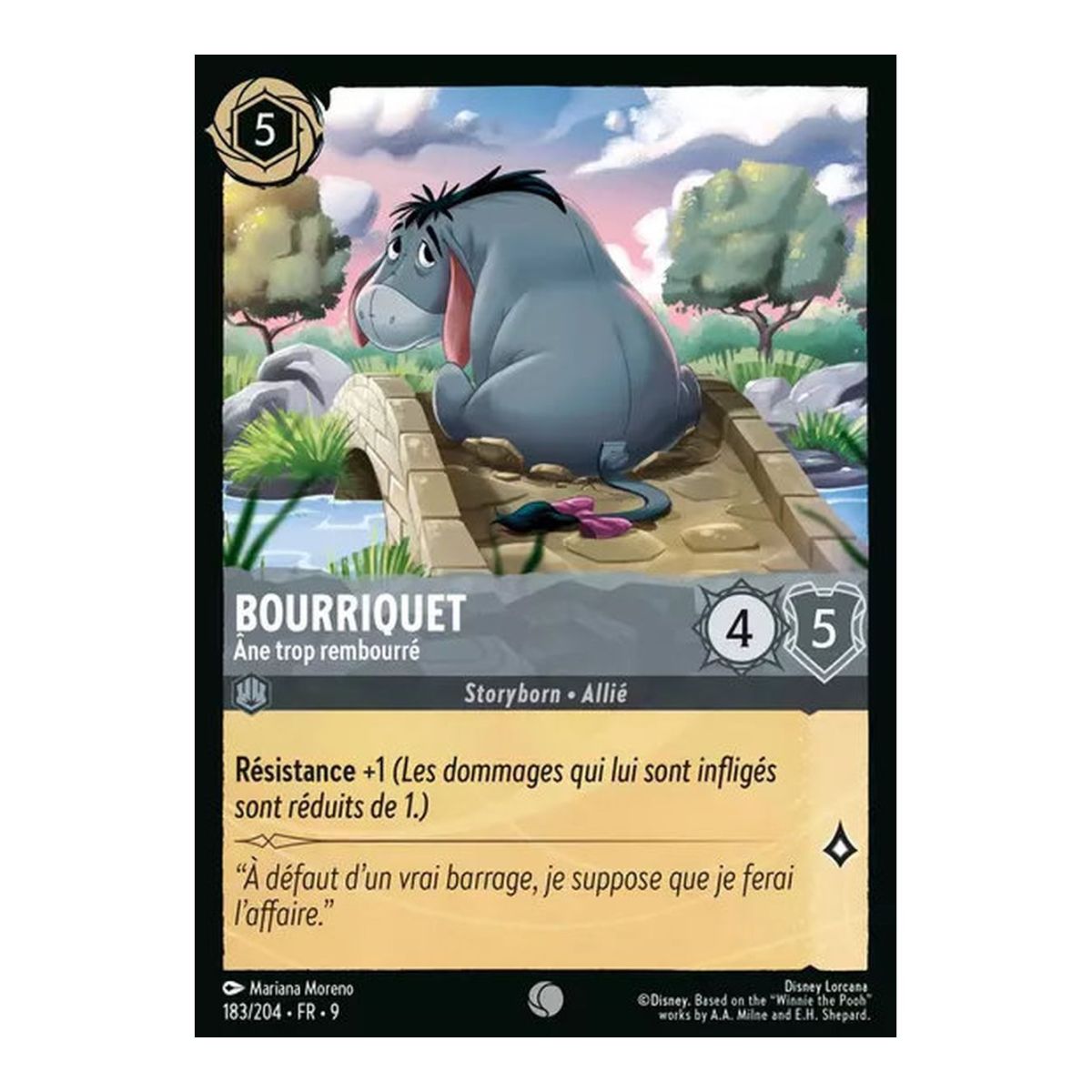 Eeyore, der übervolle Esel – 183/204 – FAB – Fabelhaft – Brillant – Premium – Französisch