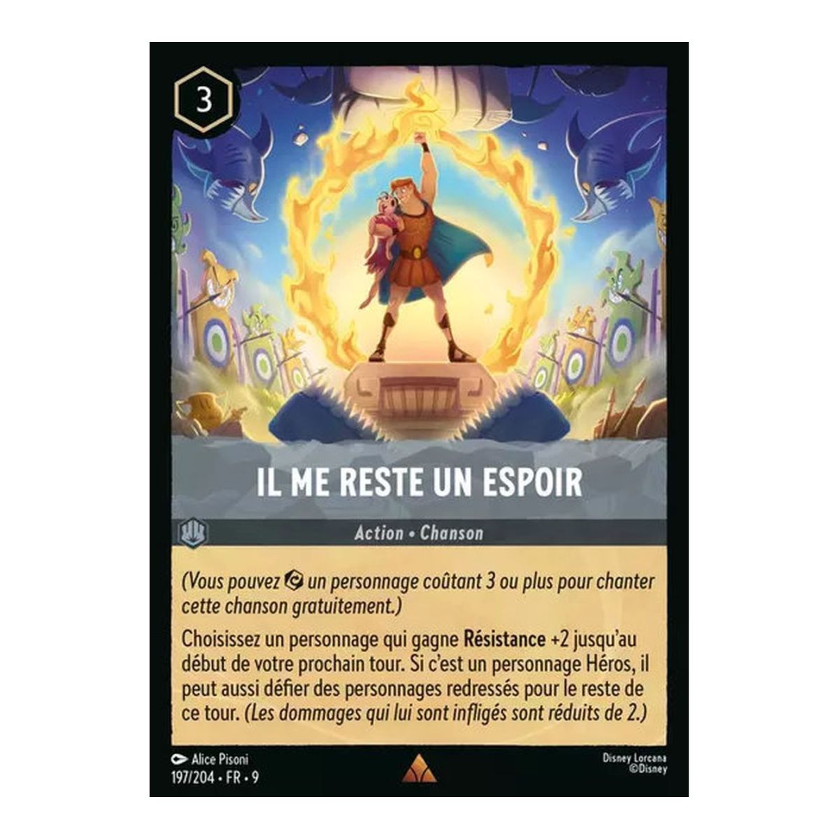 Ich habe noch Hoffnung – 197/204 – FAB – Fabelhaft – Selten – Französisch