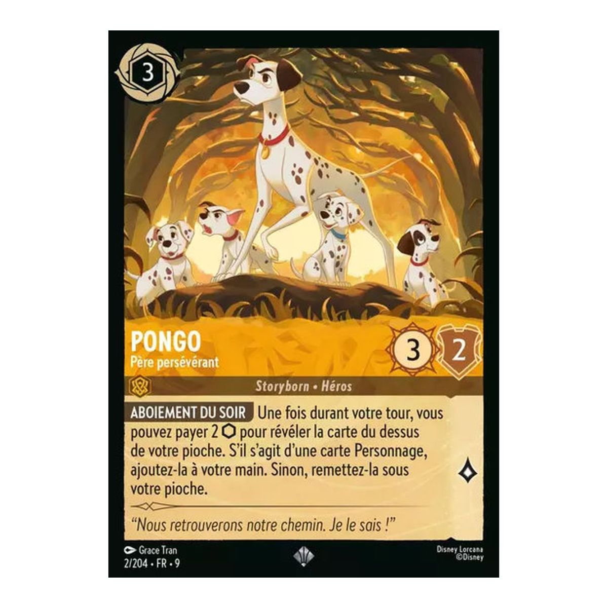 Pongo, der beharrliche Vater – 2/204 – FAB – Fabelhaft – Brillant – Premium – Französisch