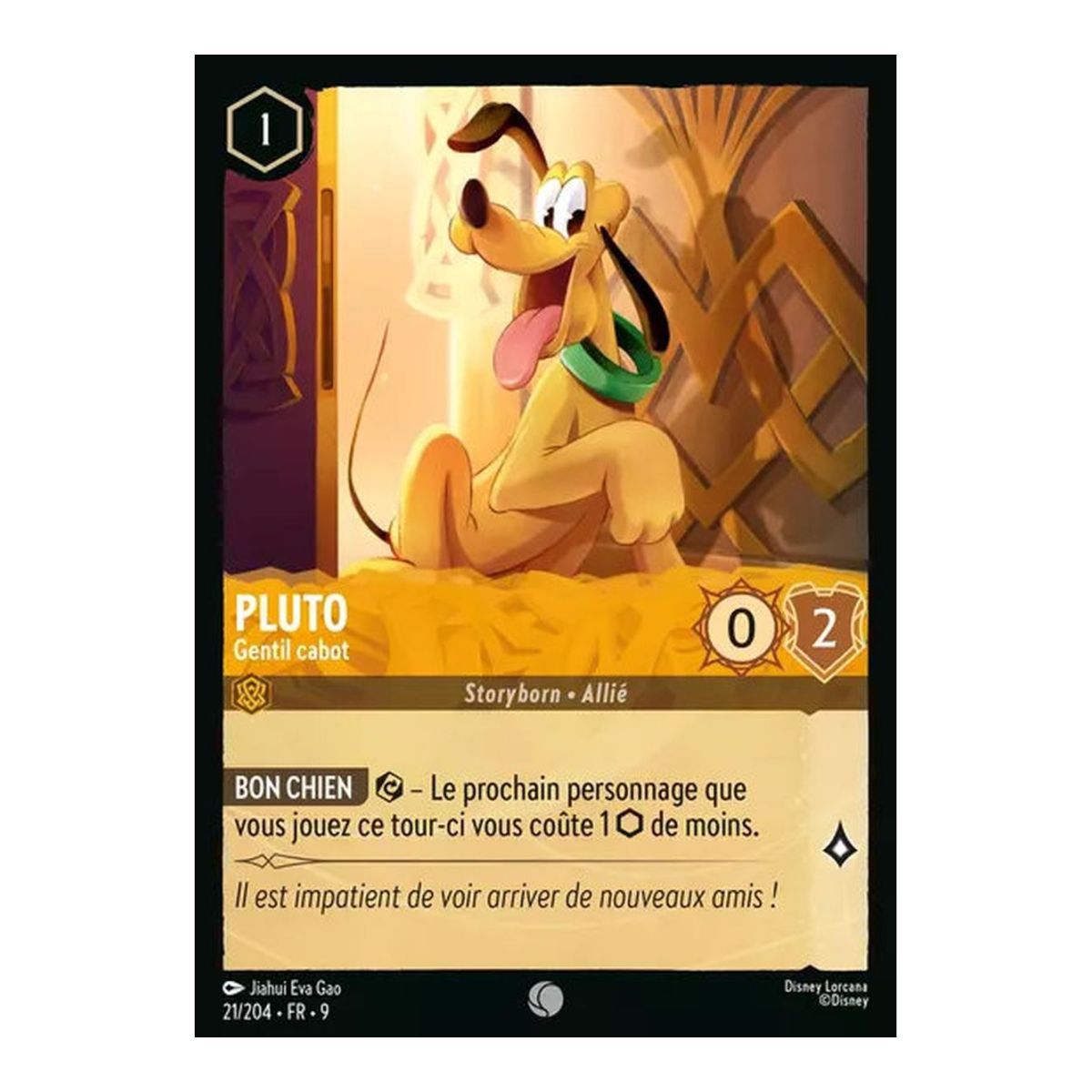 Pluto, der sanfte Hund – 21/204 – FAB – Fabelhaft – Brillant – Premium – Französisch