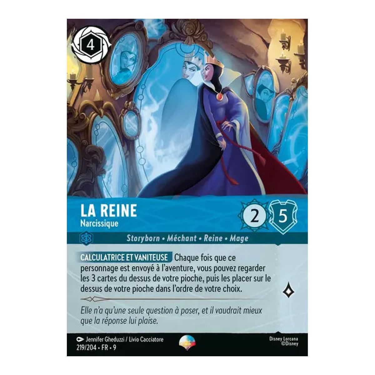 Die Königin, narzisstisch – 219/204 – FAB – Fabelhaft – Episch – Französisch