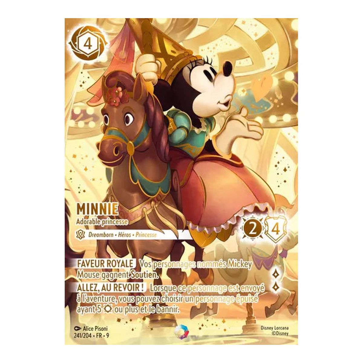 Minnie, die bezaubernde Prinzessin – 241/204 – Fabelhaft – Kultig – Französisch