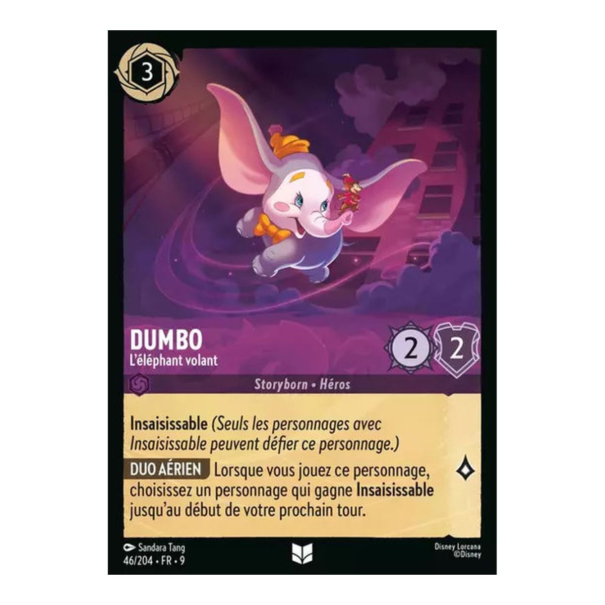 Dumbo, der fliegende Elefant – 46/204 – FAB – Fabelhaft – Brillant – Premium – Französisch