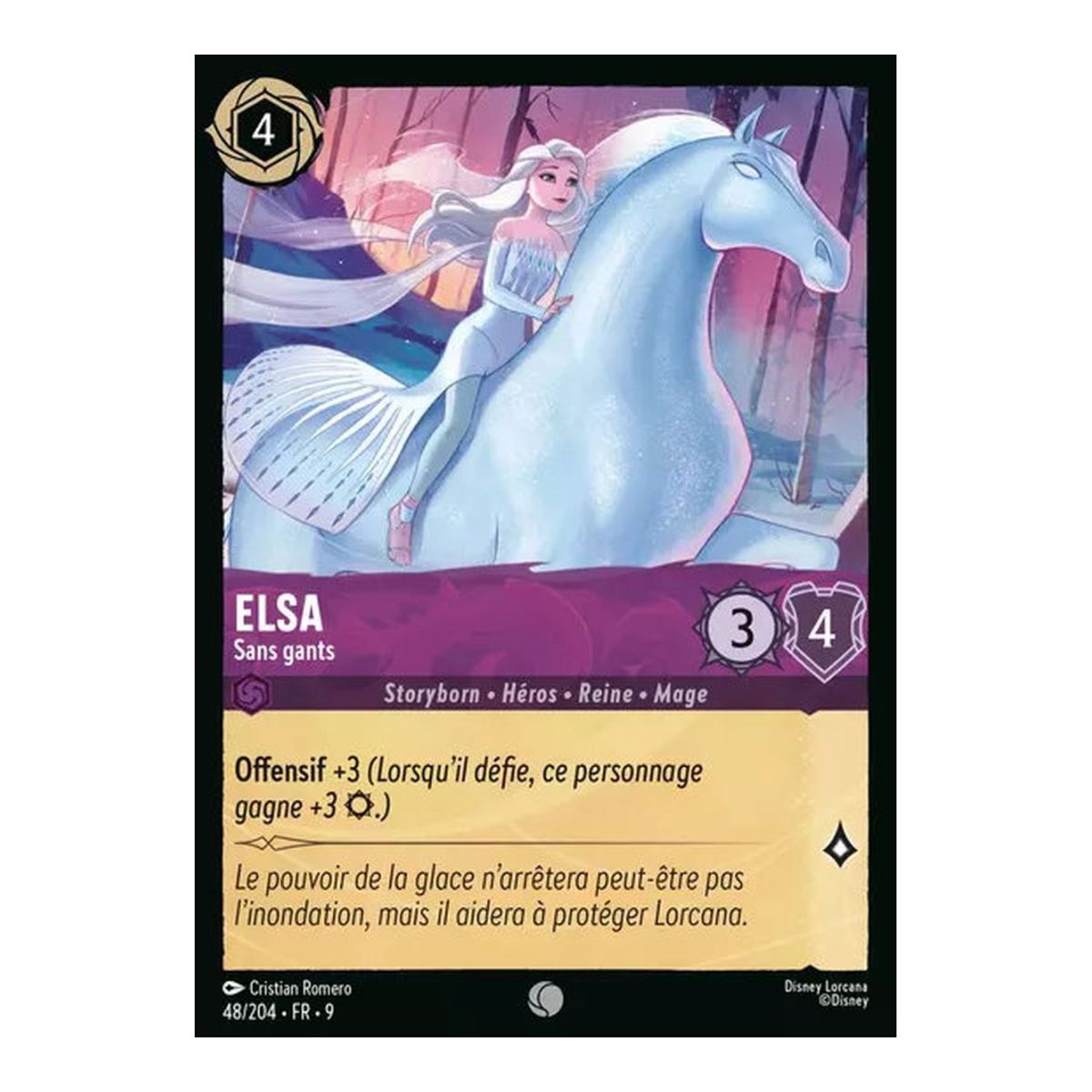 Elsa, ohne Handschuhe - 48/204 - FAB - Fabelhaft - Gewöhnlich - Französisch