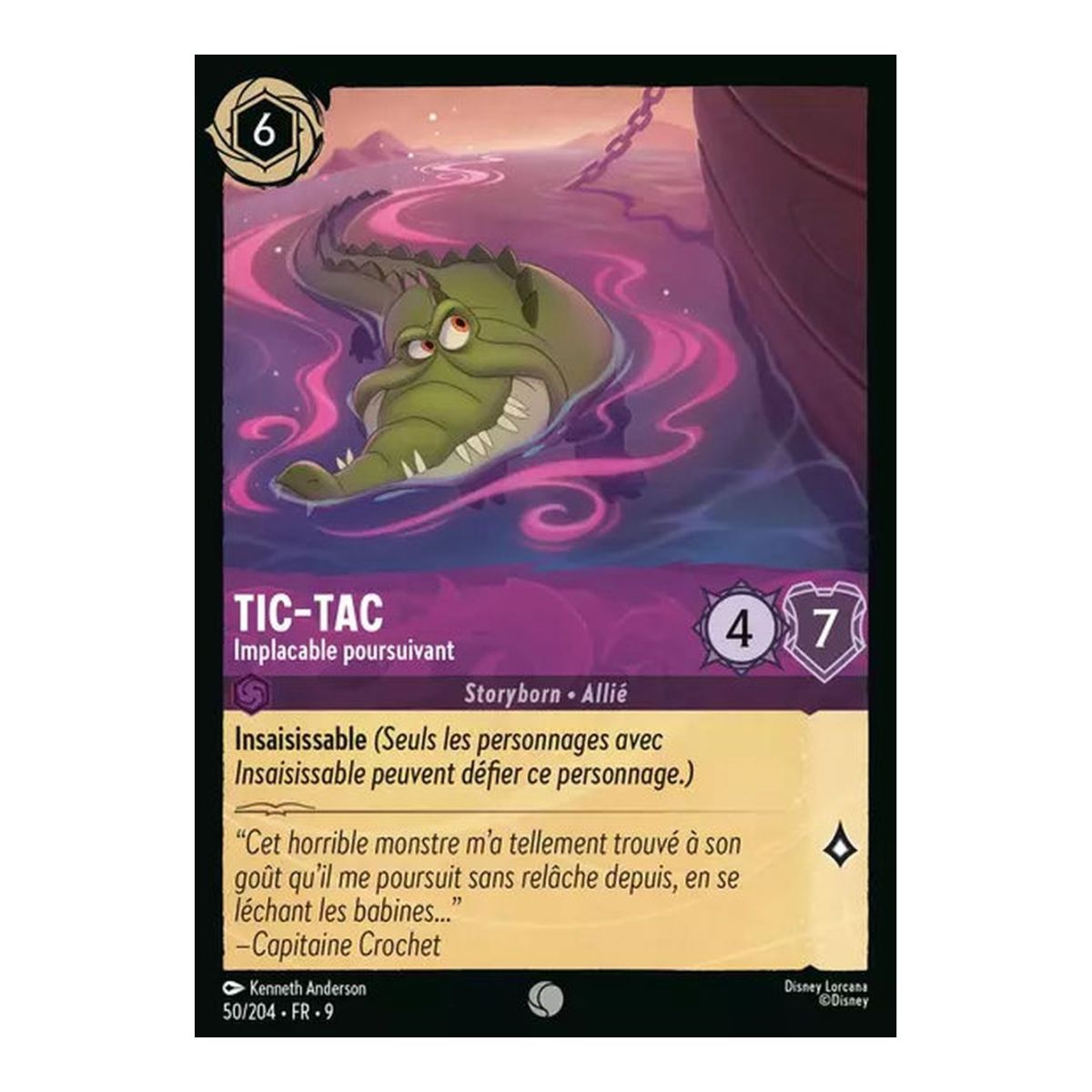 Tick-Tock, Unermüdlicher Verfolger – 50/204 – FAB – Fabelhaft – Brillant – Premium – Französisch