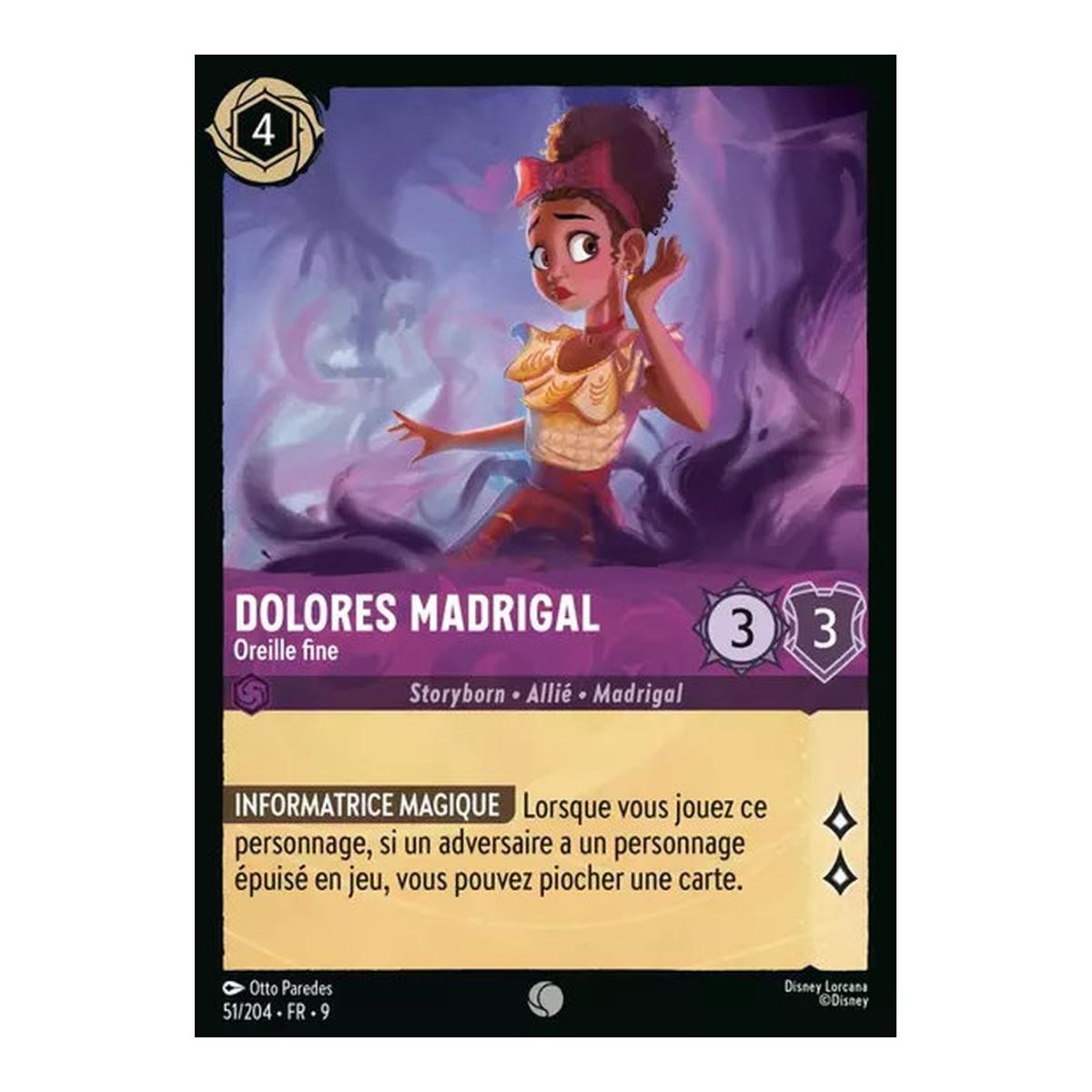 Dolores Madrigal, Fine Ear - 51/204 - FAB - Fabelhaft - Brillant - Premium - Französisch