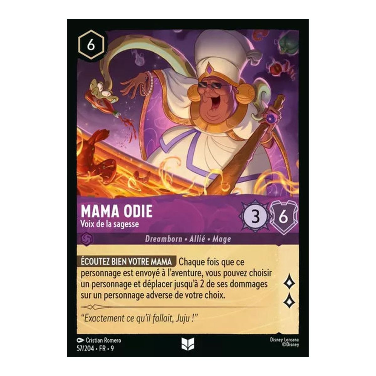 Mama Odie, Stimme der Weisheit – 57/204 – FAB – Fabelhaft – Ungewöhnlich – Französisch