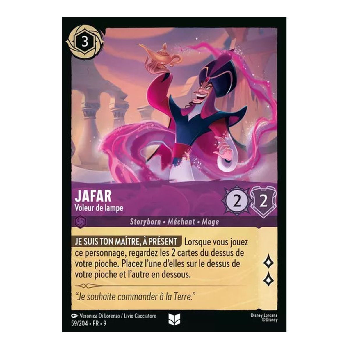 Jafar, der Lampendieb – 59/204 – FAB – Fabelhaft – Brillant – Premium – Französisch