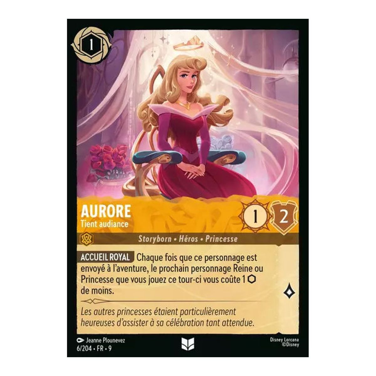 Aurore, hält Publikum - 6/204 - FAB - Fabelhaft - Brillant - Premium - Französisch