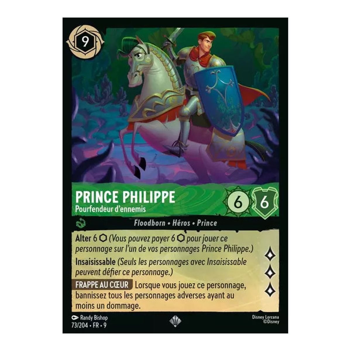 Prinz Philip, der Feindesbezwinger – 73/204 – FAB – Fabelhaft – Super selten – Französisch