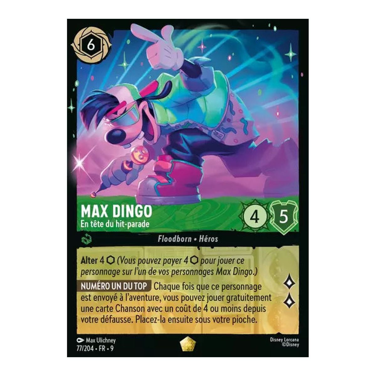 Max Dingo, Top of the charts - 77/204 - FAB - Fabelhaft - Brillant - Premium - Französisch