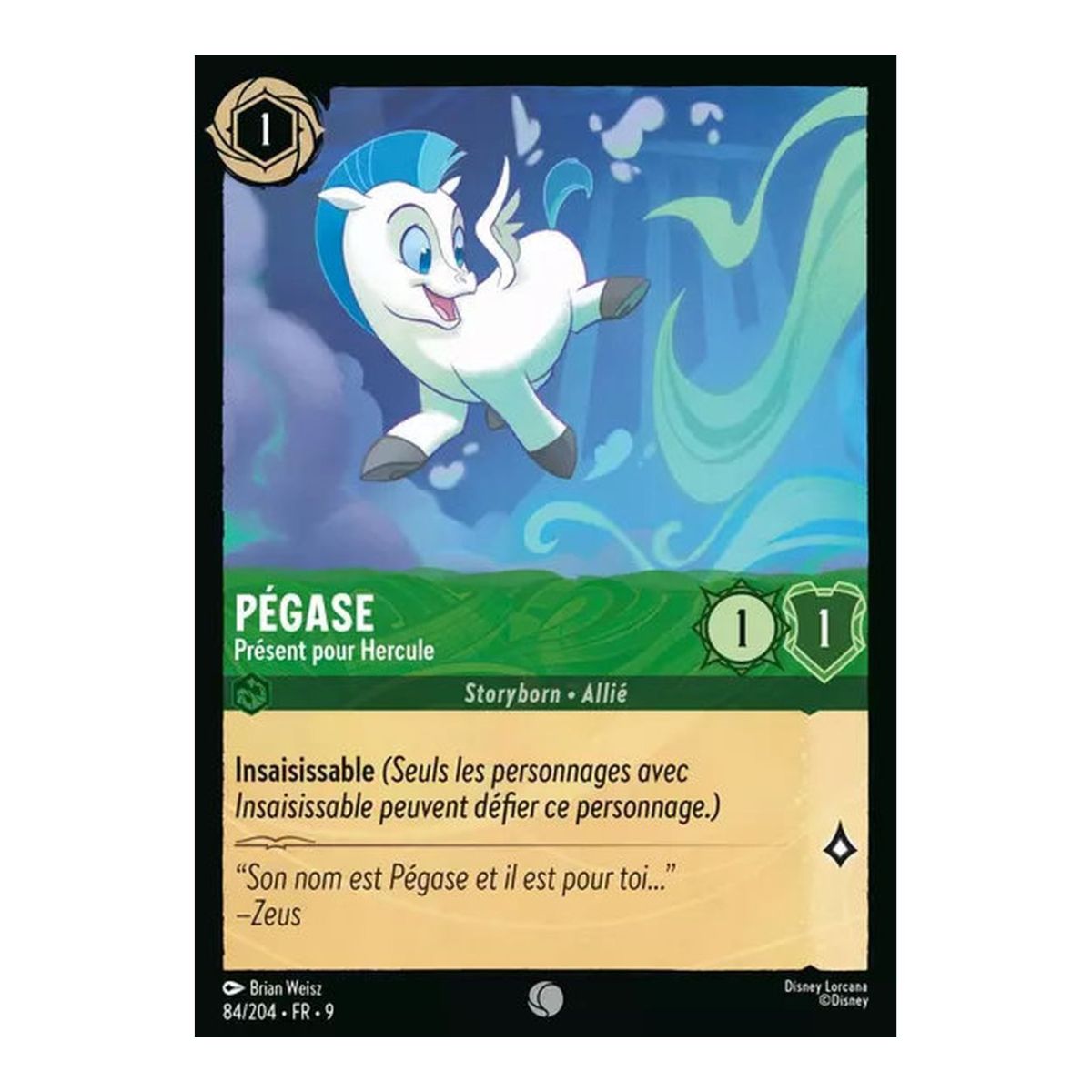 Pegasus, Geschenk für Herkules – 84/204 – FAB – Fabelhaft – Brillant – Premium – Französisch