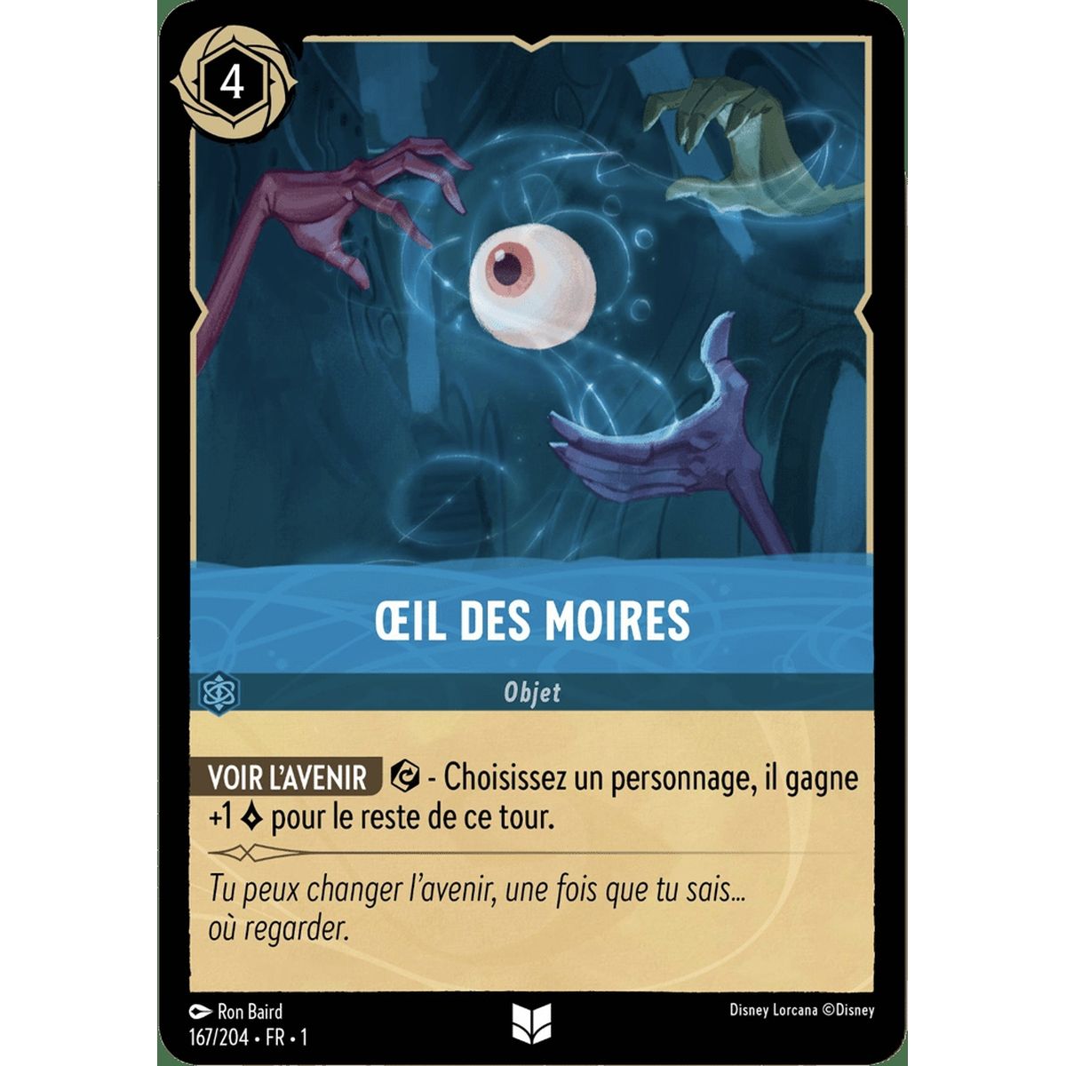 Eye of the Moires – 167/204 – FC – Erstes Kapitel – Brillant – Premium – Französisch