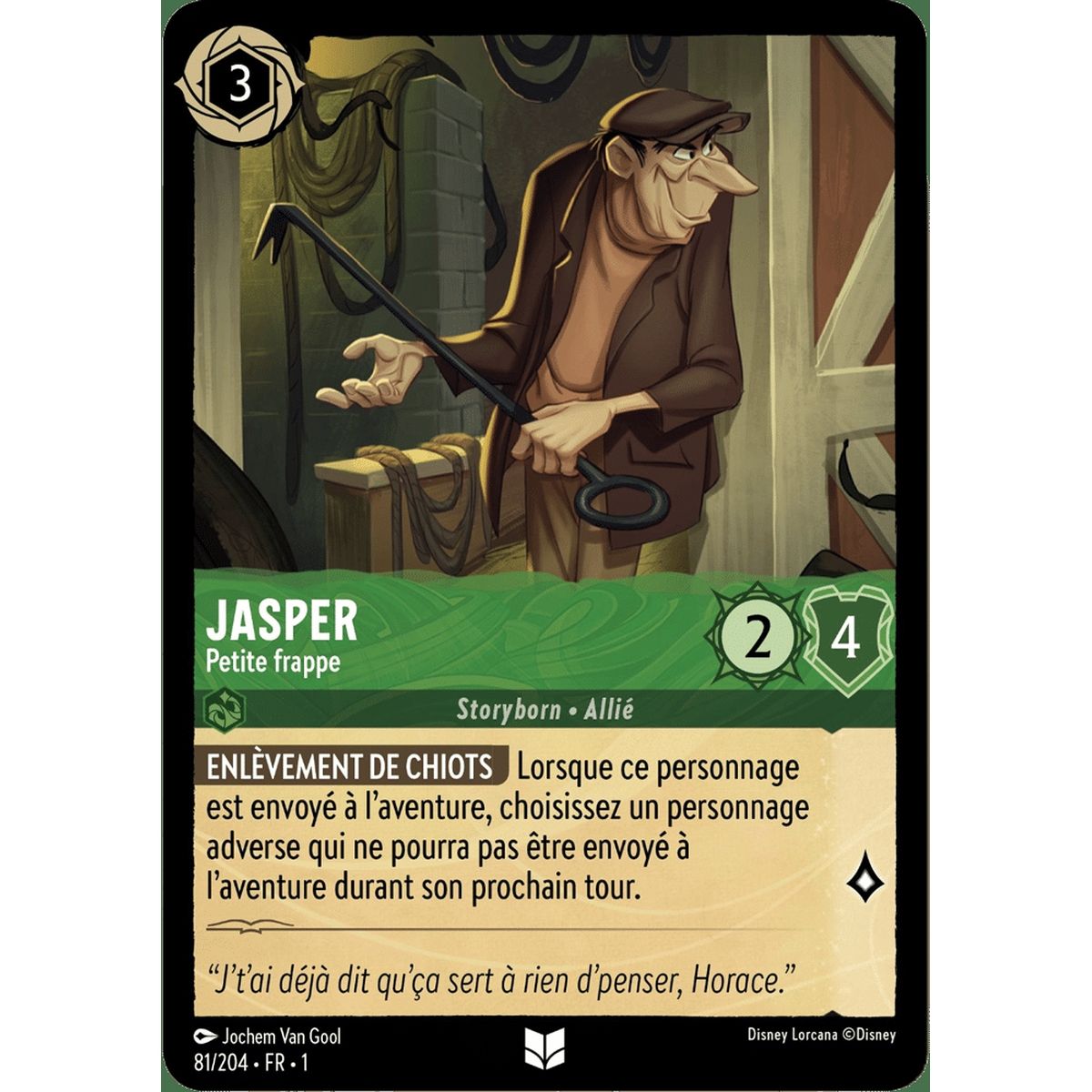 Jasper, Small Strike – 81/204 – FC – Erstes Kapitel – Brillant – Premium – Französisch