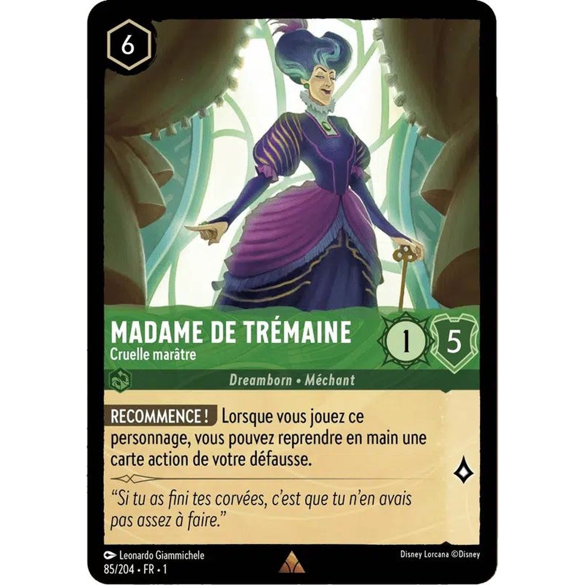 Madame de Trémaine, Grausame Stiefmutter – 85/204 – FC – Erstes Kapitel – Brillant – Premium – Französisch