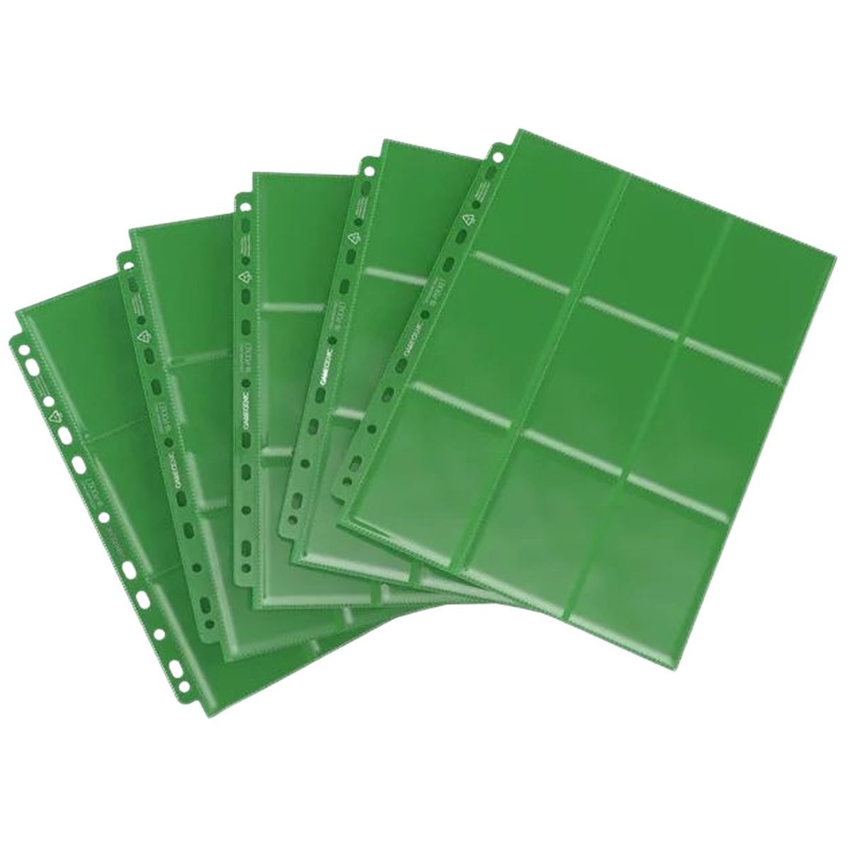 Gamegenic: 10 Seiten 18 Pocket Sideloading Green