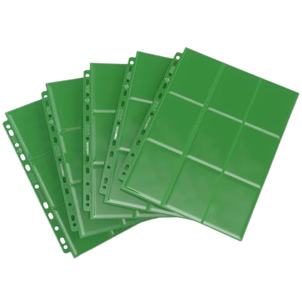 Gamegenic: 50 Seiten 18 Pocket Sideloading Green