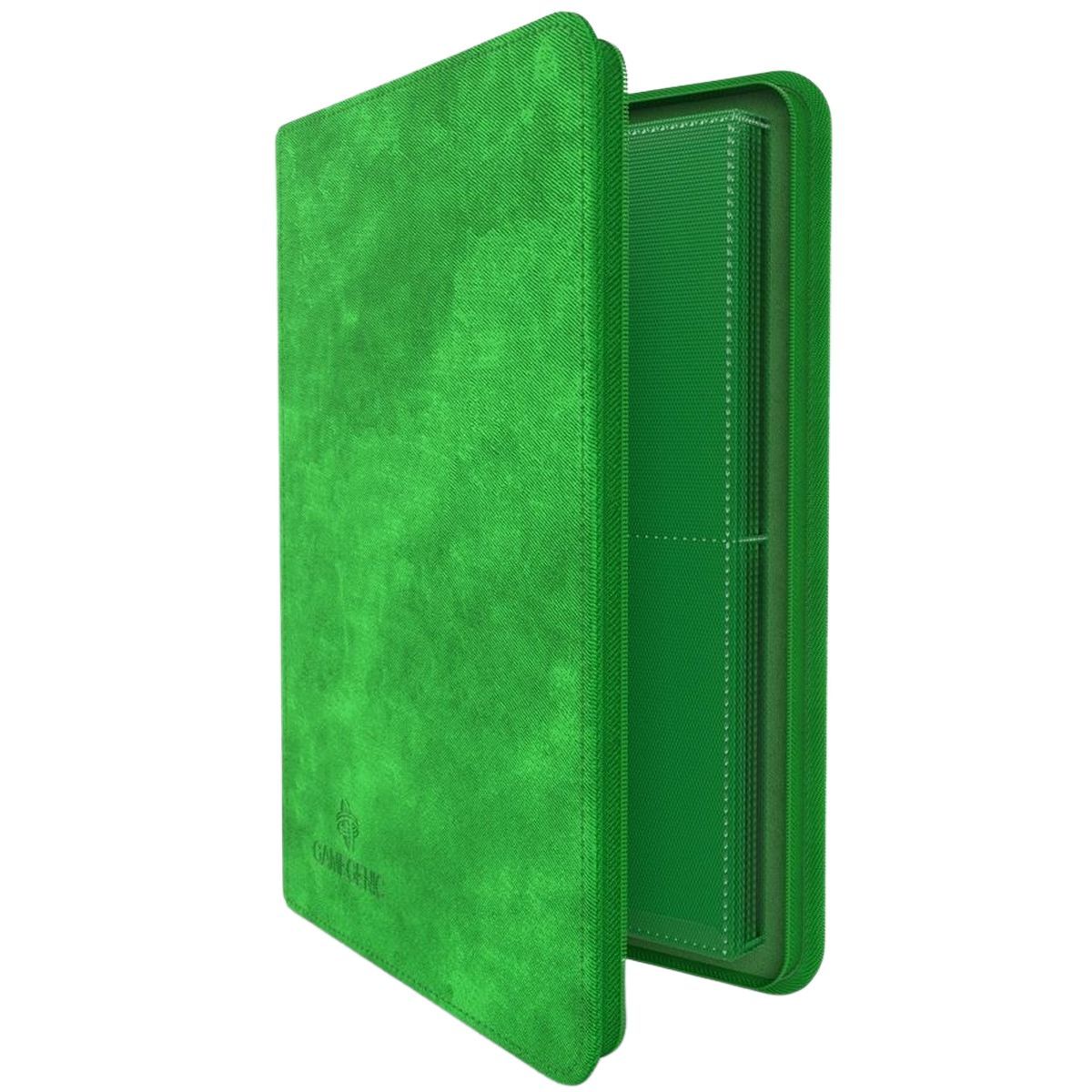Gamegenic: Zip-Album – 8 Taschen, Grün – 160 Steckplätze