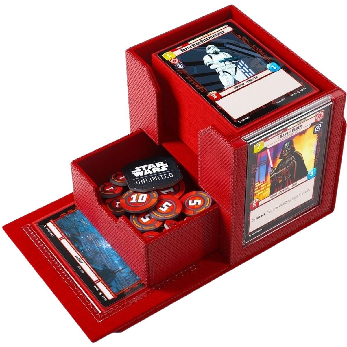 Gamegenic – Deck Box – Deck Pod – Star Wars: Unlimited – Rot