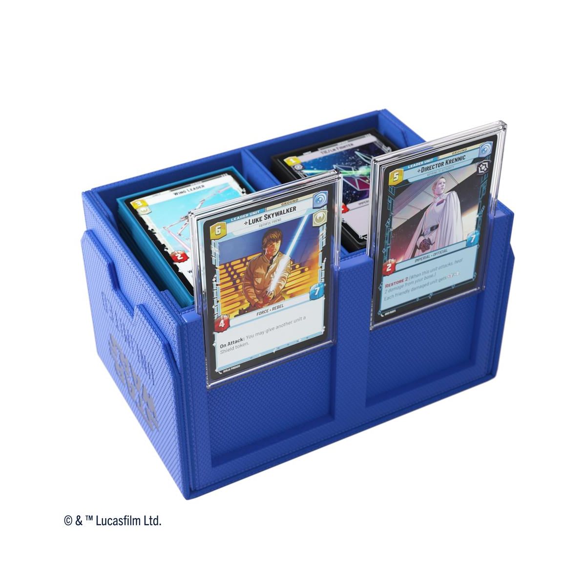 Gamegenic – Deck Box – Double Deck Pod – Star Wars: Unlimited – Blau