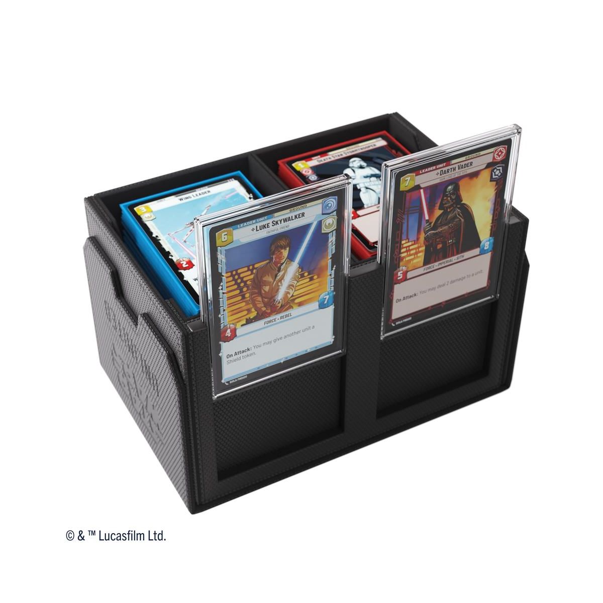 Gamegenic – Deck Box – Double Deck Pod – Star Wars: Unlimited – Schwarz