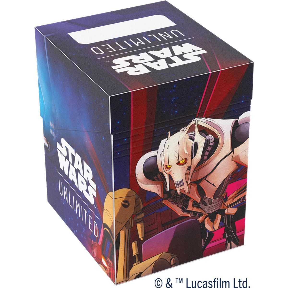 Gamegenic – Deckbox – weiche Kiste – Star Wars: Unlimited – Ahsoka/Grievous