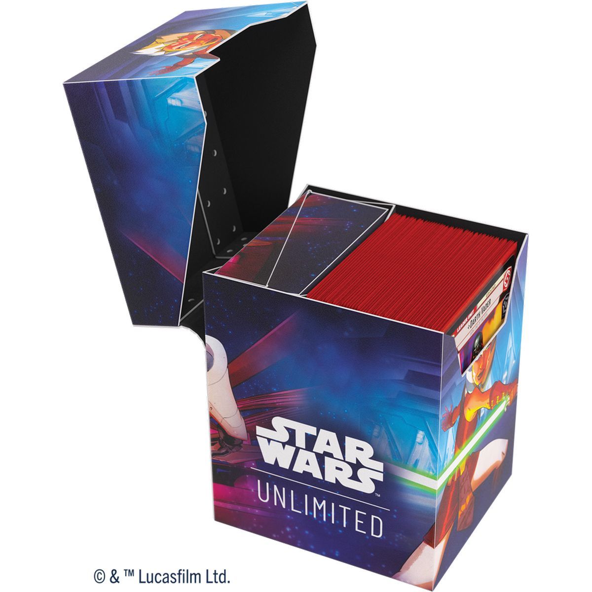 Gamegenic – Deckbox – weiche Kiste – Star Wars: Unlimited – Ahsoka/Grievous