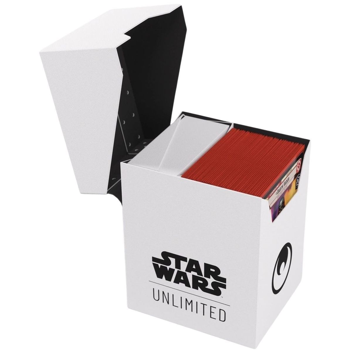 Gamegenic - Deck Box - Soft Crate - Star Wars: Unlimited - Weiß / Schwarz