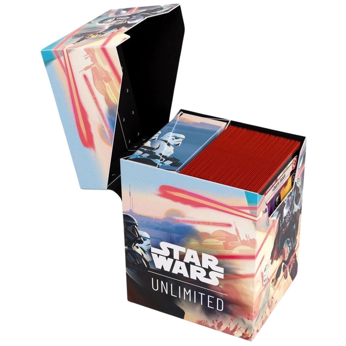 Gamegenic – Deckbox – weiche Kiste – Star Wars: Unlimited – Mandalorian/Moff Gideon