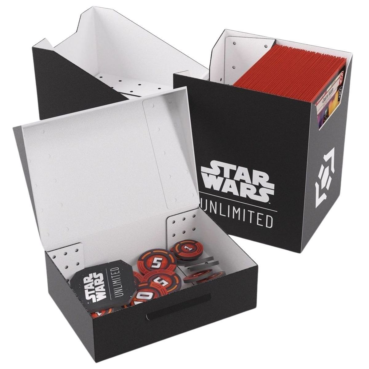 Gamegenic - Deck Box - Soft Crate - Star Wars: Unlimited - Schwarz / Weiß