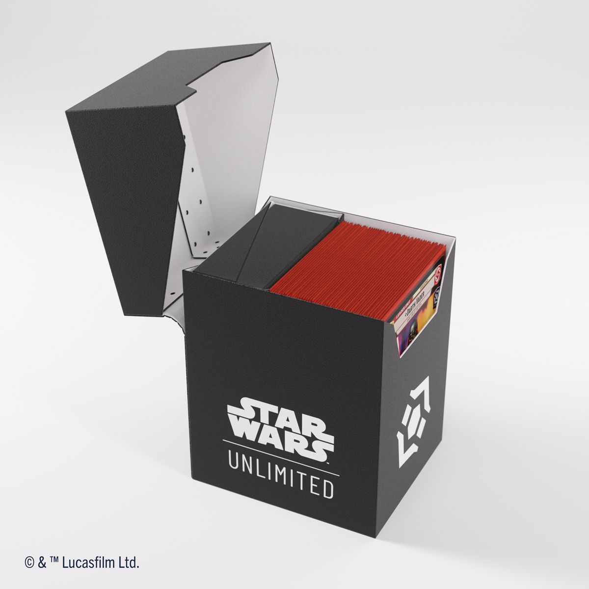 Gamegenic - Deck Box - Soft Crate - Star Wars: Unlimited - Schwarz / Weiß