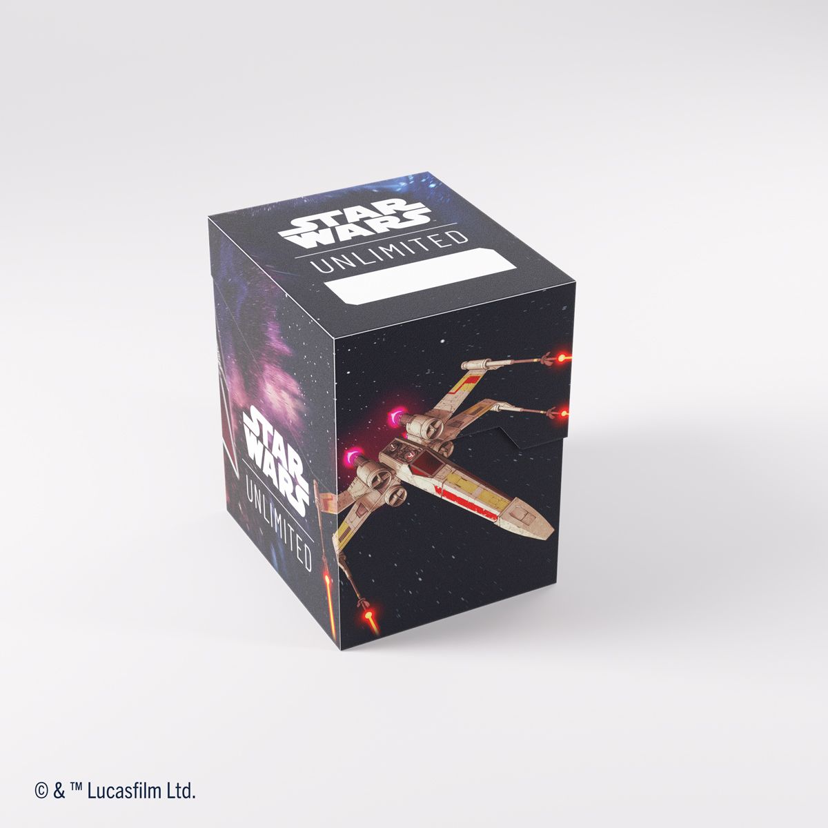 Gamegenic – Deckbox – weiche Kiste – Star Wars: Unlimited – X-Wing / TIE Fighter