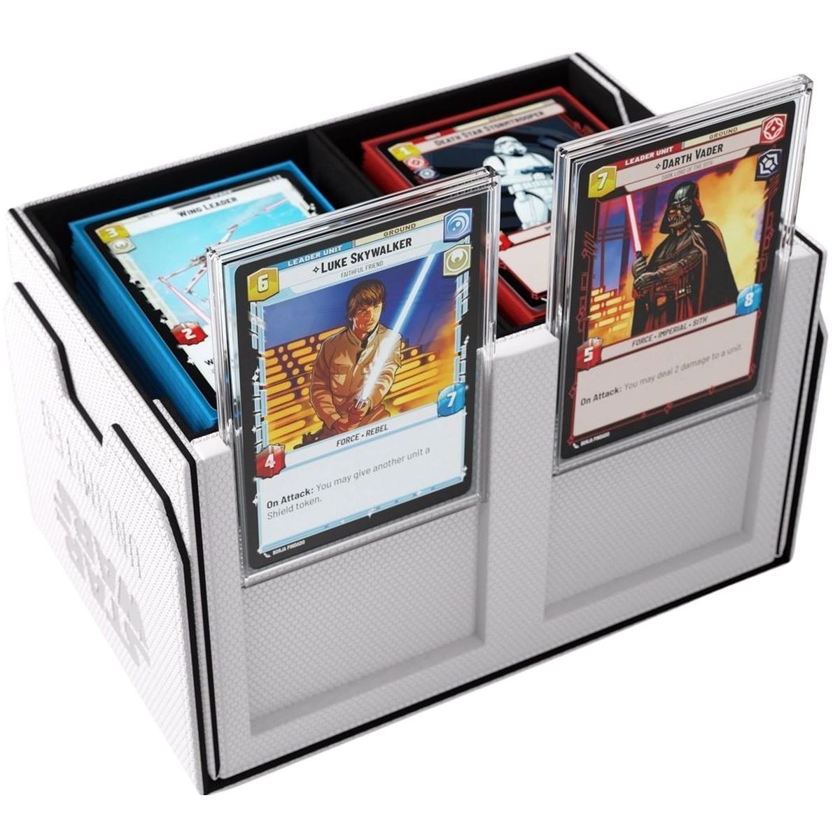 Gamegenic - Double Deck Pod - Star Wars: Unlimited - Weiß / Schwarz