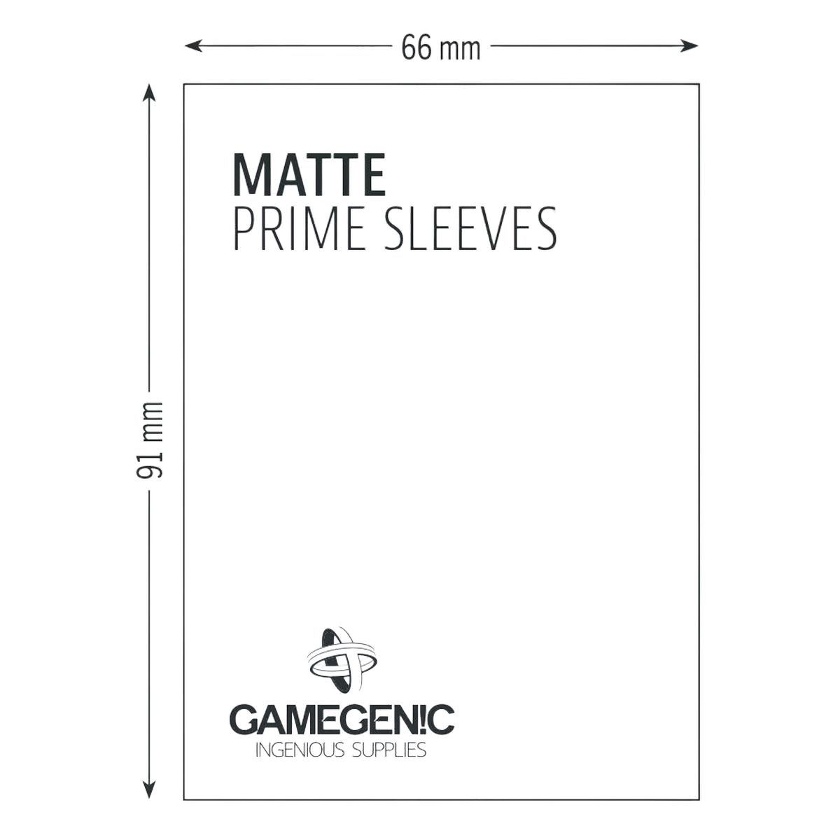 Gamegenic - Matte Prime Standard-Hüllen - Rosa - 66x91 (100)