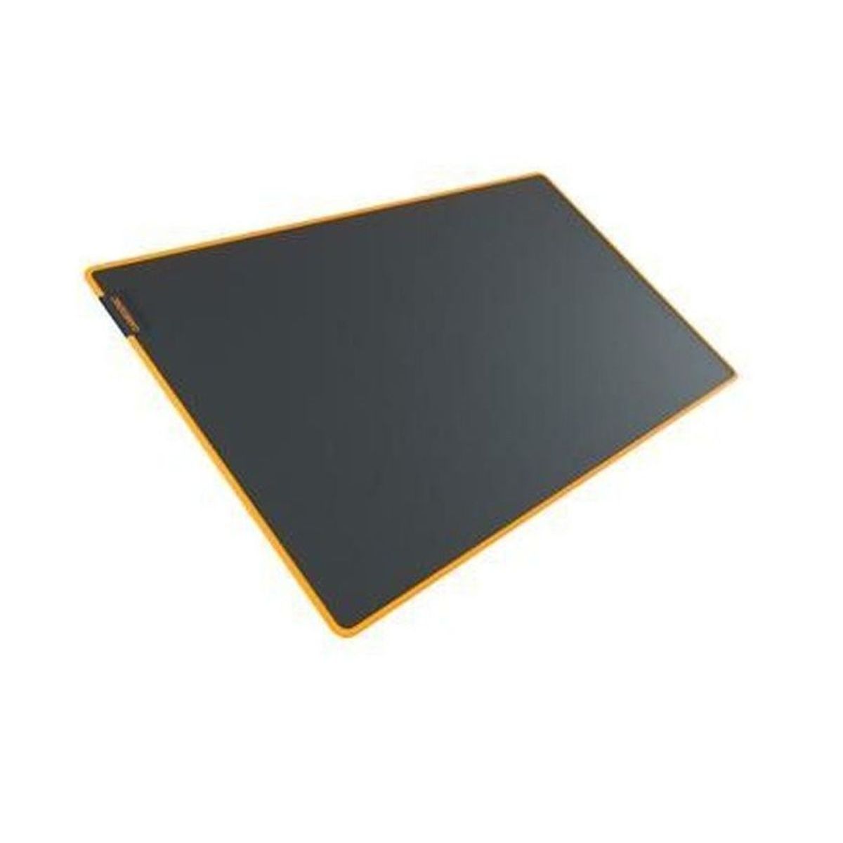 Gamegenic : Playmat XP 61X35cm Noir/Bordure Orange