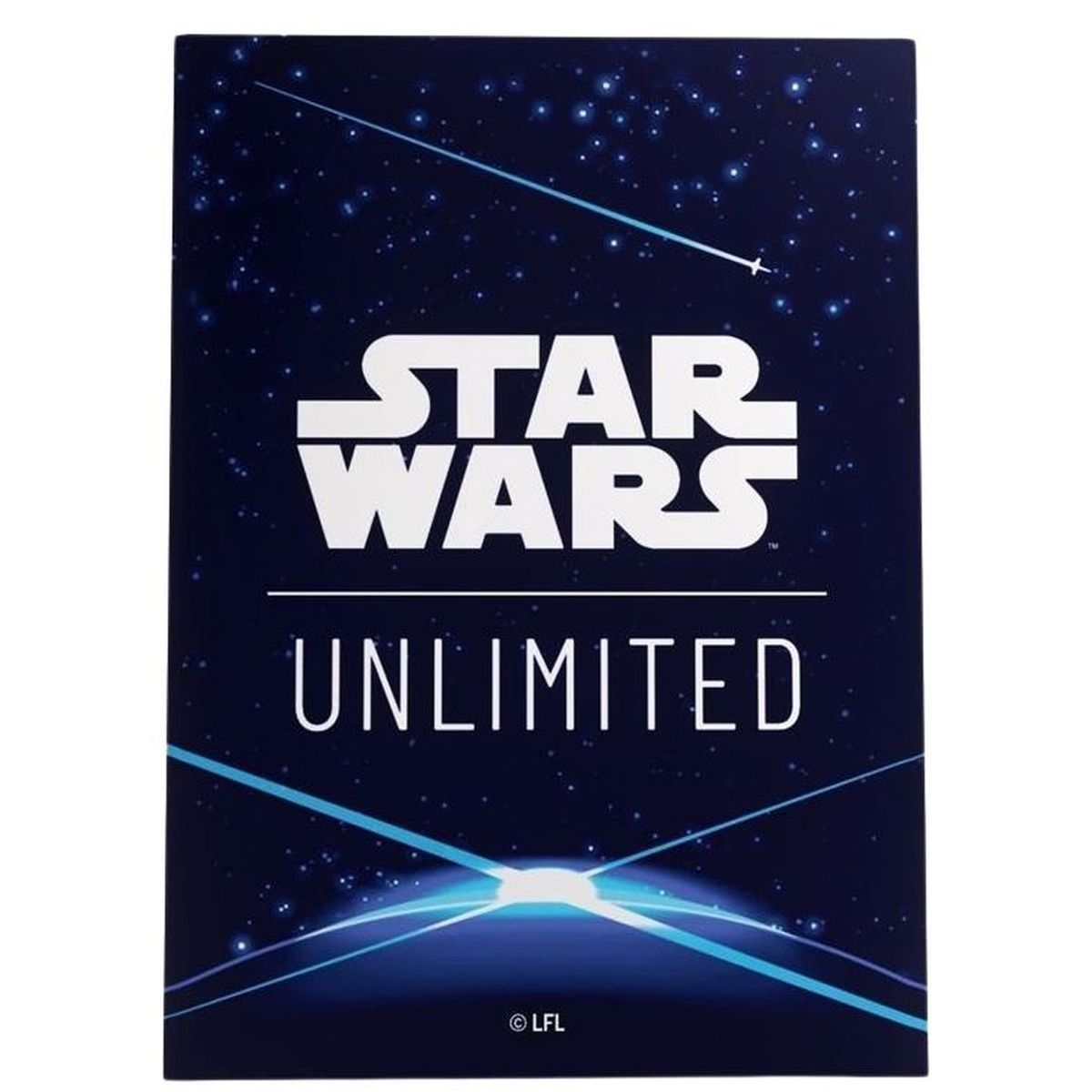 Gamegenic – Kartenhüllen – Standard – Doppelhüllen-Paket – Star Wars: Unlimited – Space Blue – FR