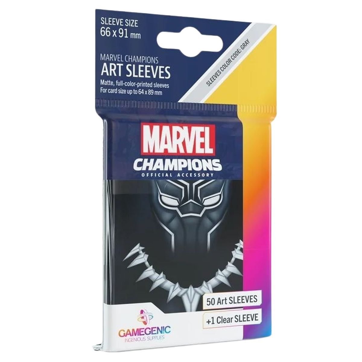 Item Gamegenic - Kartenhüllen - Standard - Marvel Champions: Black Panther (50)