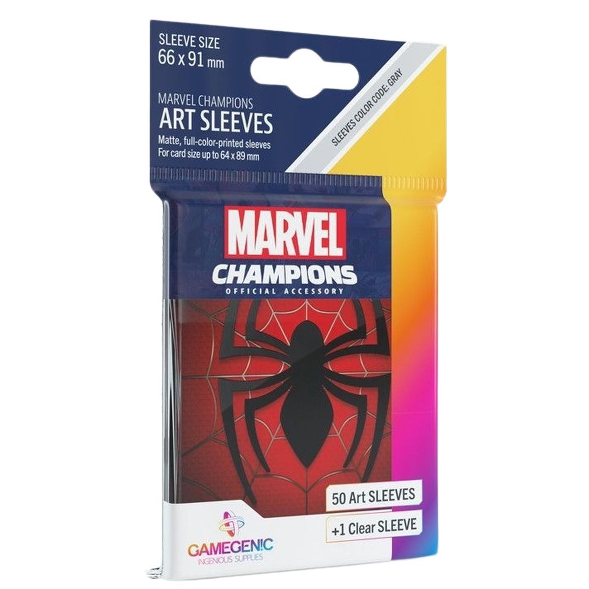 Item Gamegenic - Kartenhüllen - Standard - Marvel Champions: Spider-Man (50)