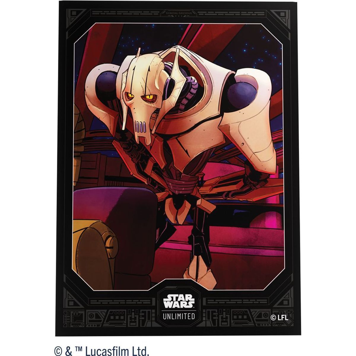 Gamegenic - Kartenhüllen - Standard - Star Wars: Unlimited - General Grievous (60)