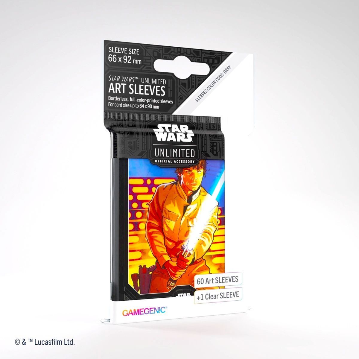Item Gamegenic - Kartenhüllen - Standard - Star Wars: Unlimited - Luke - FR (60)