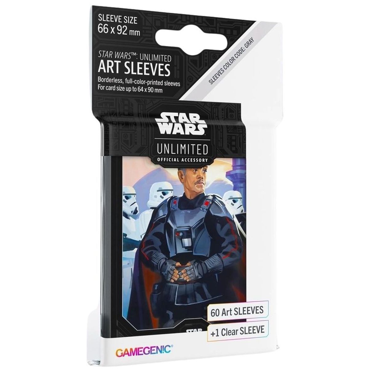 Gamegenic – Kartenhüllen – Standard – Star Wars: Unlimited – Moff Gideon – FR (60)