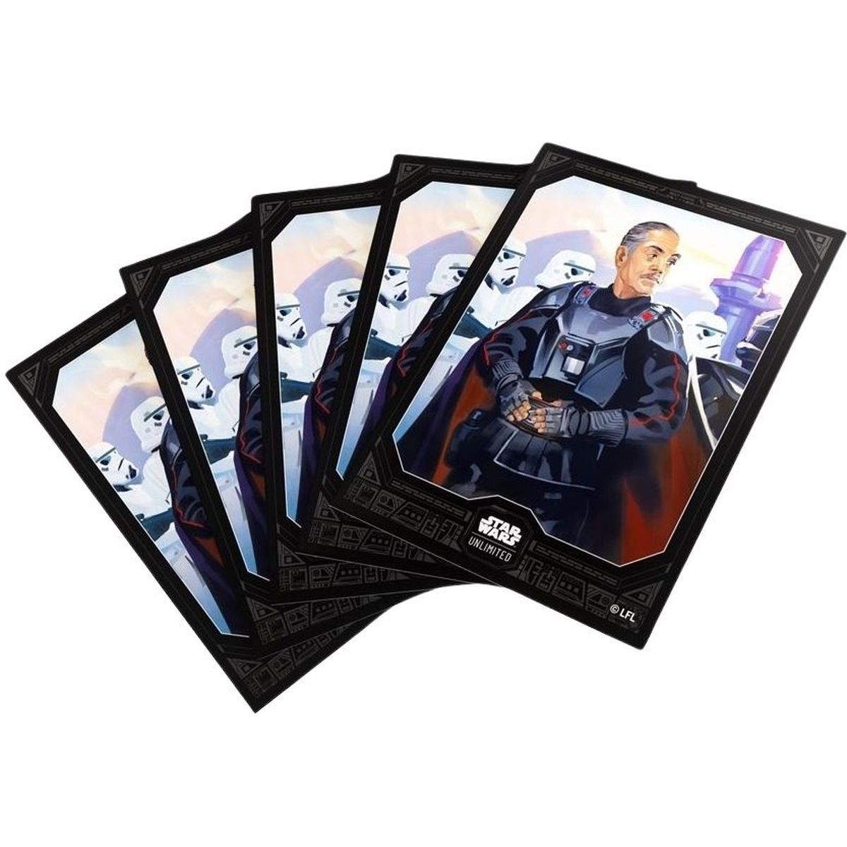 Gamegenic – Kartenhüllen – Standard – Star Wars: Unlimited – Moff Gideon – FR (60)