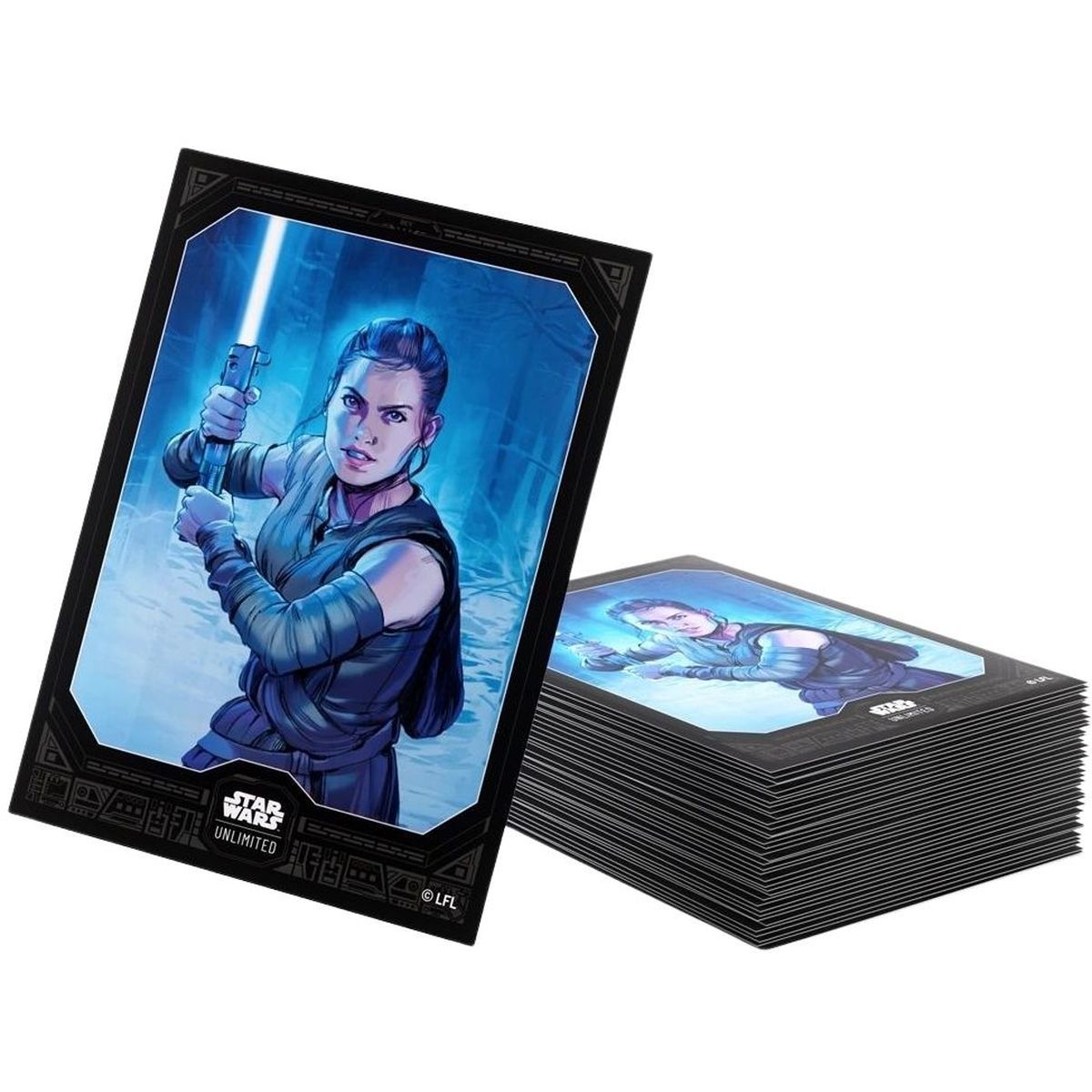 Gamegenic - Kartenhüllen - Standard - Star Wars: Unlimited - Rey - FR (60)