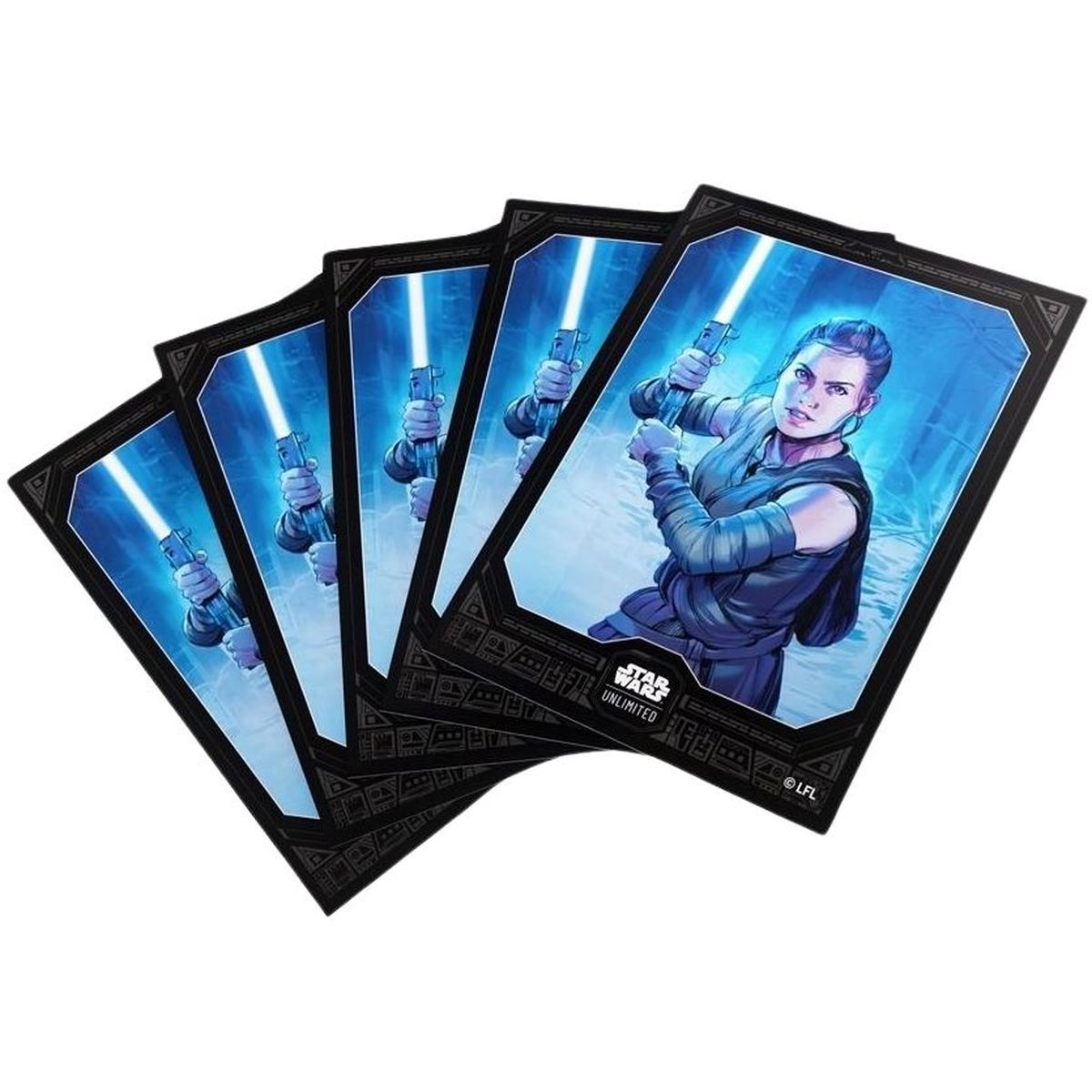 Gamegenic - Kartenhüllen - Standard - Star Wars: Unlimited - Rey - FR (60)