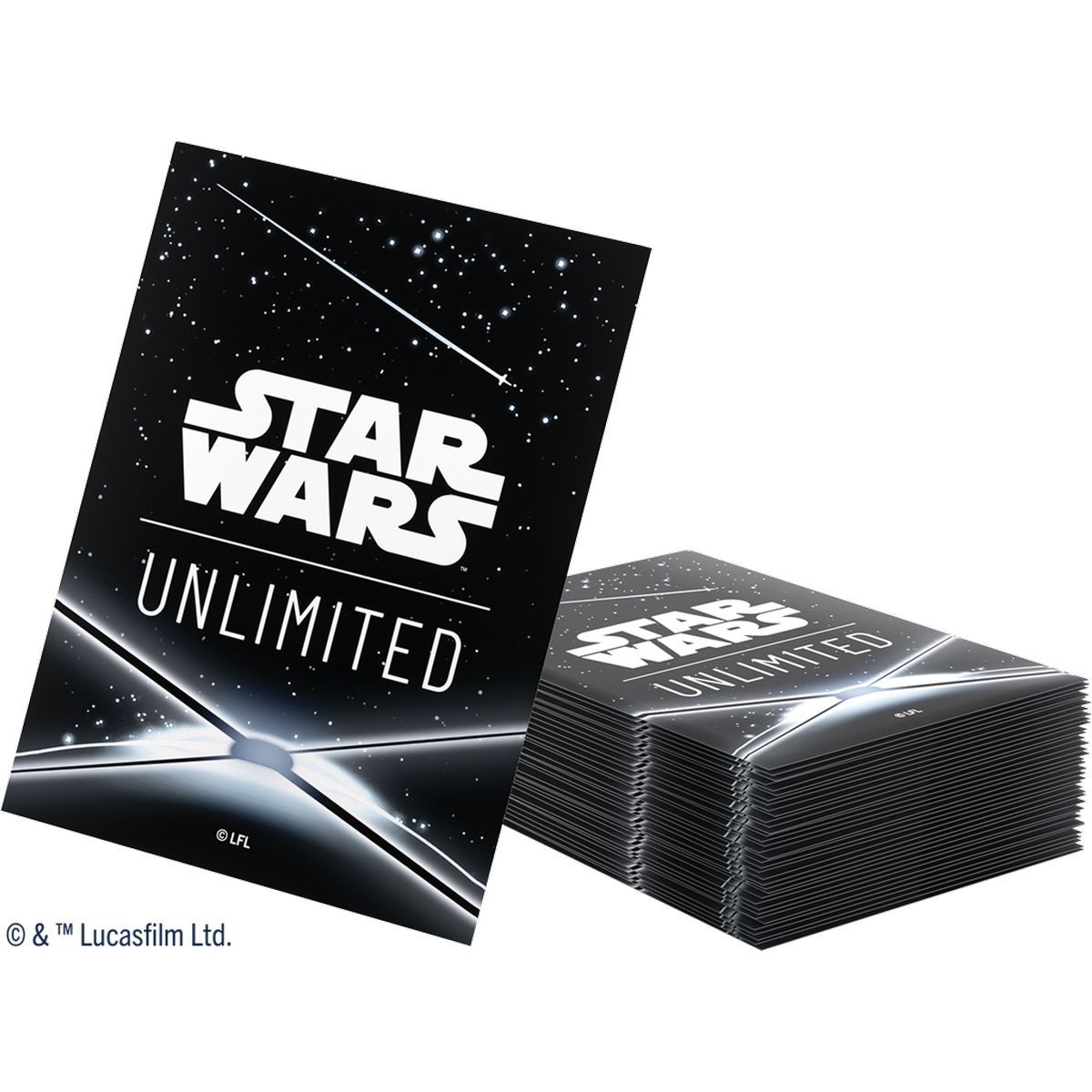 Gamegenic - Kartenhüllen - Standard - Star Wars: Unlimited - Space Black (60)