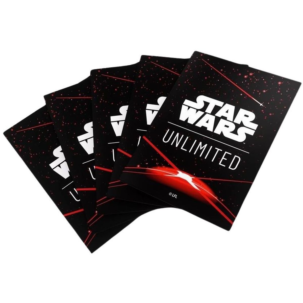 Gamegenic – Kartenhüllen – Standard – Star Wars: Unlimited – Space Red – FR (60)