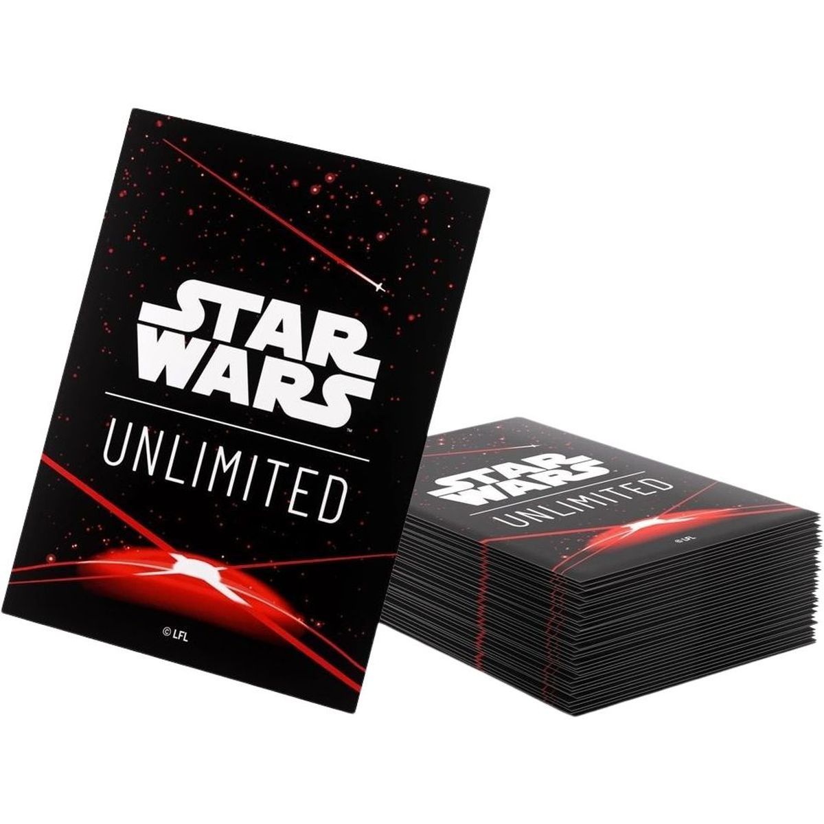 Gamegenic – Kartenhüllen – Standard – Star Wars: Unlimited – Space Red – FR (60)