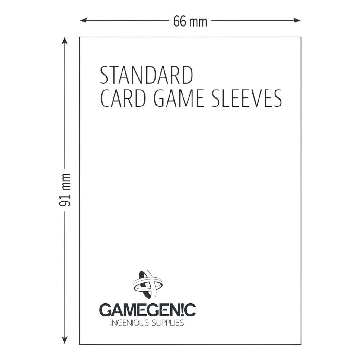 Gamegenic – Kartenhüllen – Standard – Vorteilspack (200). Matte Hüllen, blendfrei