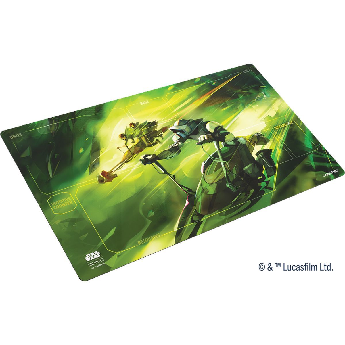 Gamegenic – Spielmatte – Spielmatte – Star Wars: Unlimited – Speeder Bike Chase